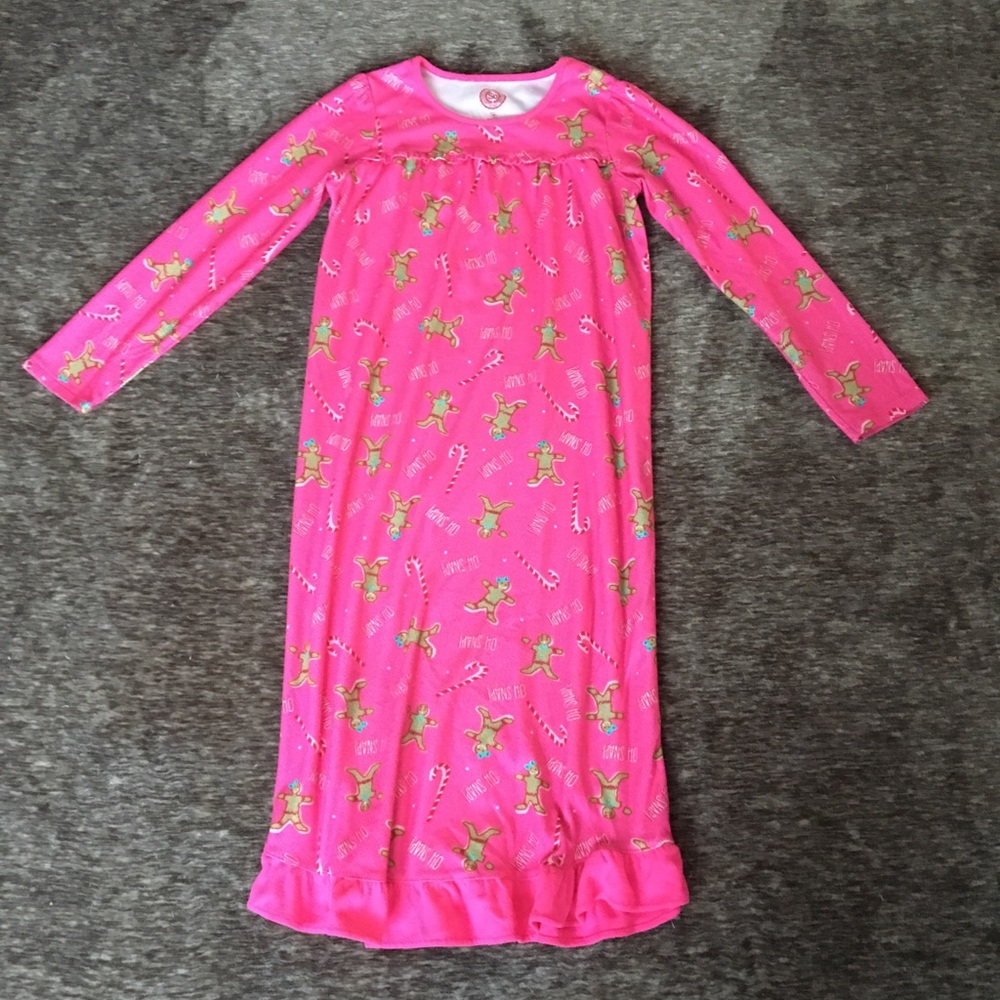 Pink Christmas Nightgown